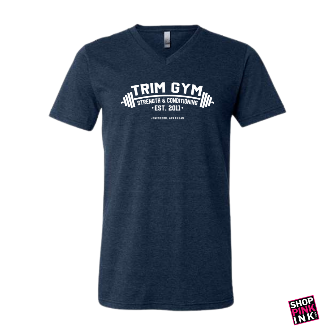 Trim Gym Strength & Conditioning - Logo Revamp - V-Neck - 25020