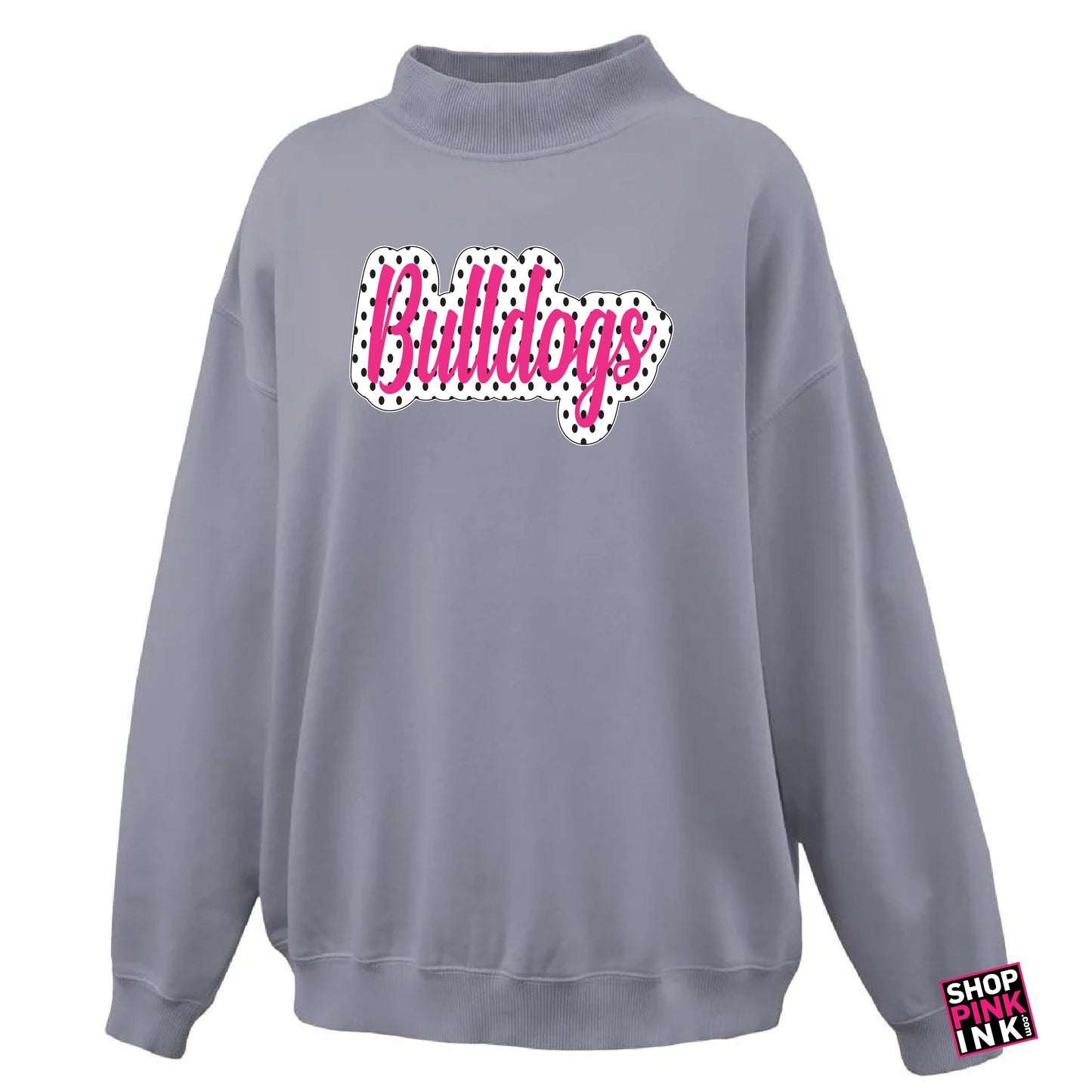 Gandy PTO - Bulldog Script - Mockneck - 27039