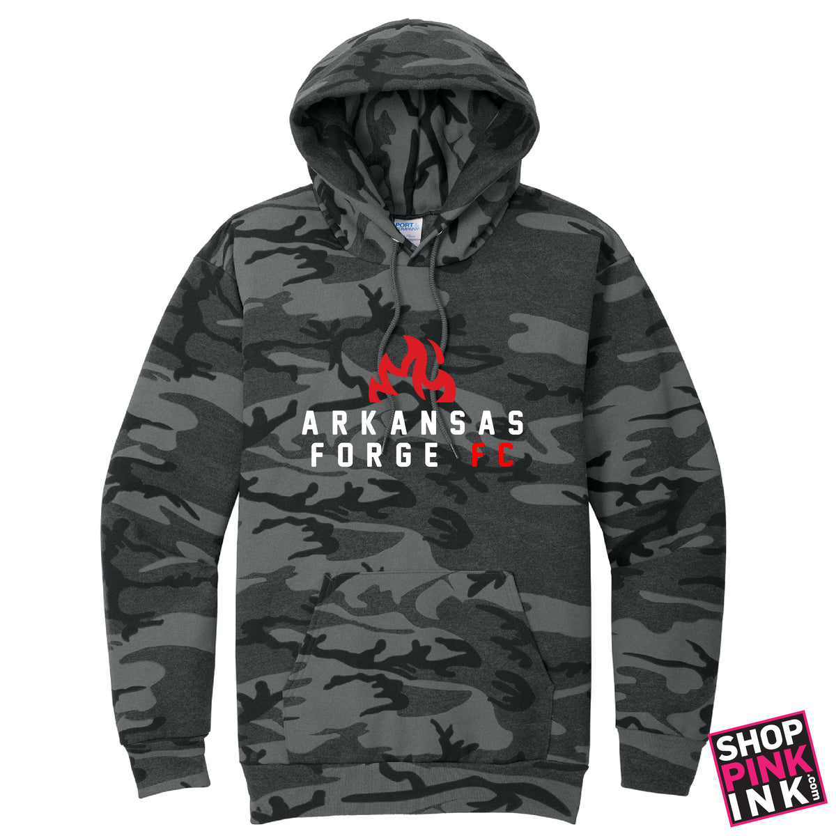 AR Forge - Logo 2 - Camo Hoodie - 27124