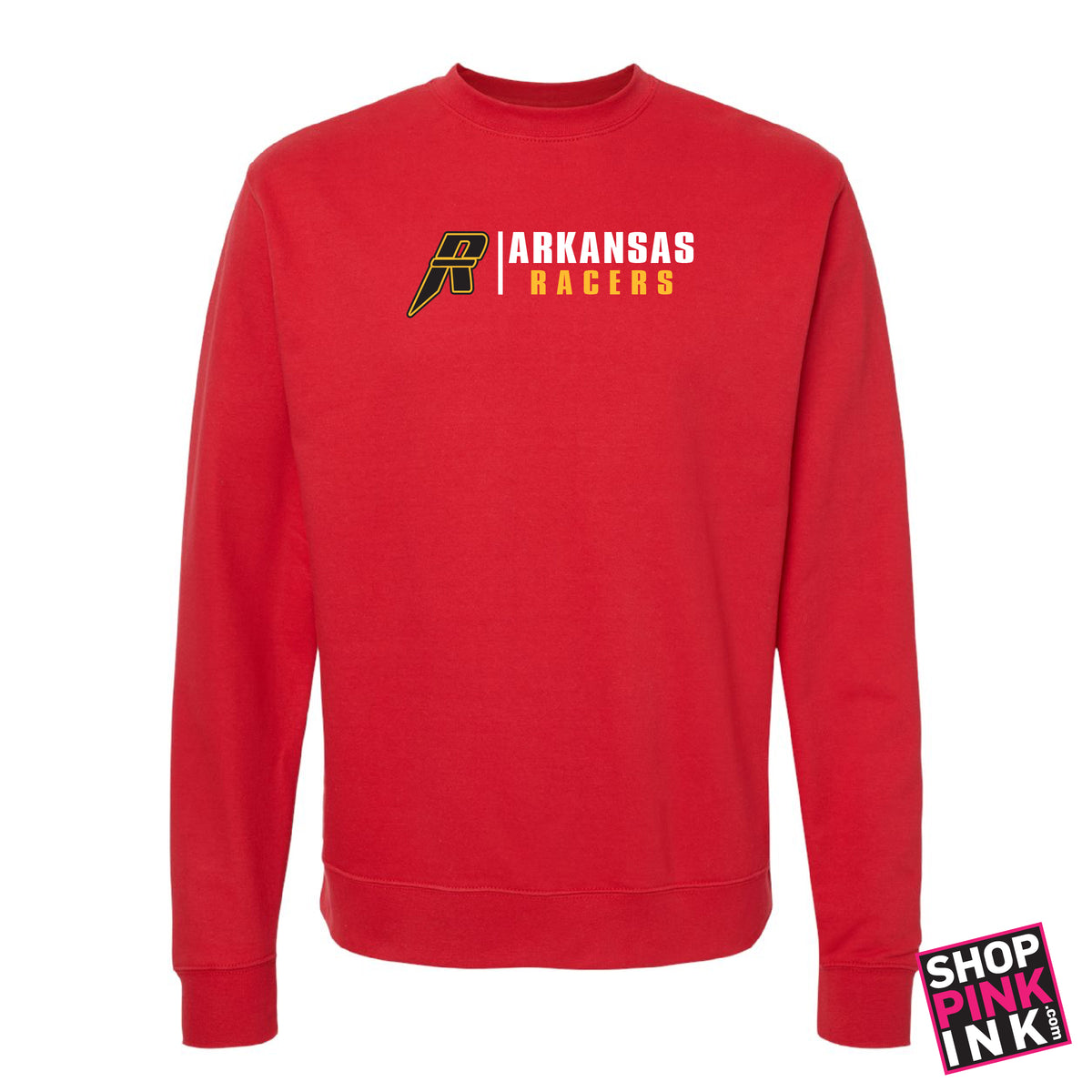 Arkansas Racers - Logo - Crewneck - 27169
