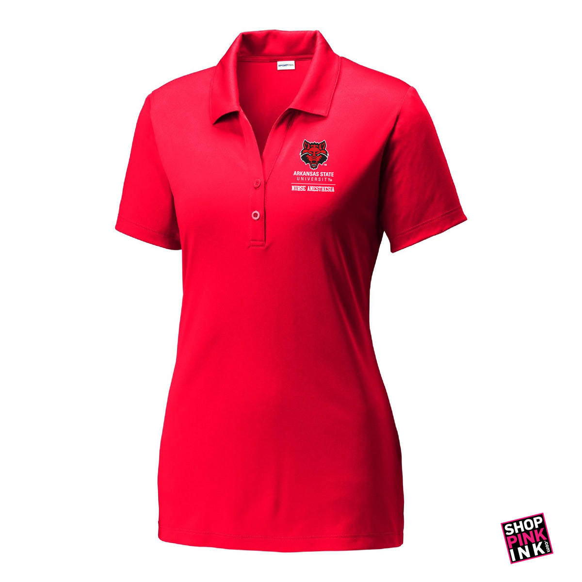 ASTATE - Nurse Anesthesia - Logo - Women's Polo - 27233
