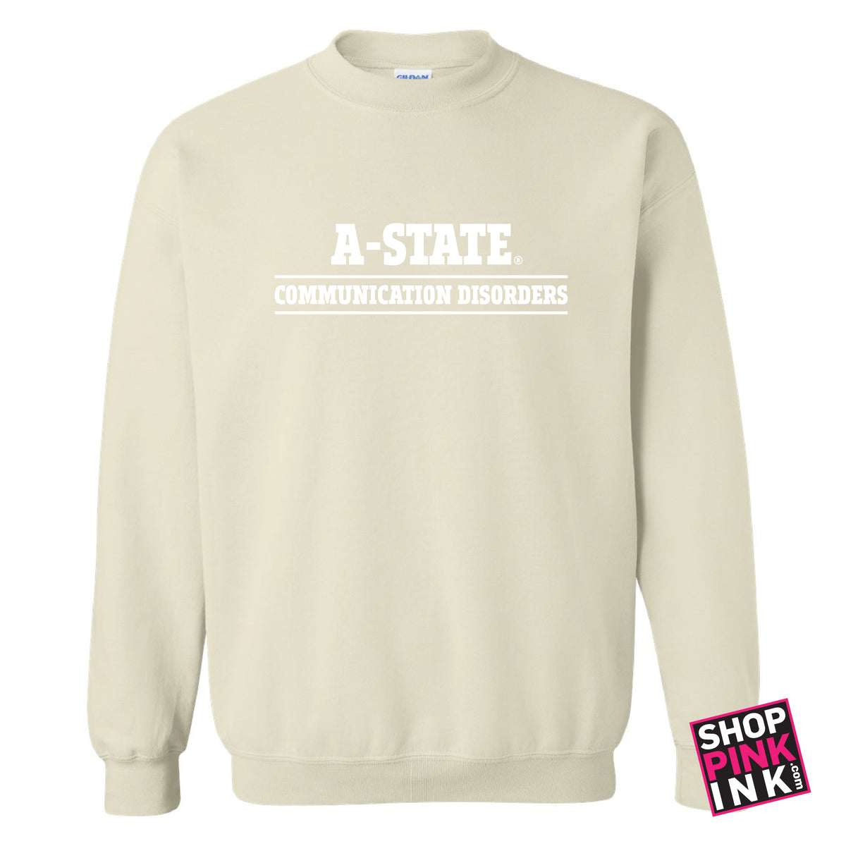 ASTATE NSSLHA - Communication Disorders - Crewneck - 27254