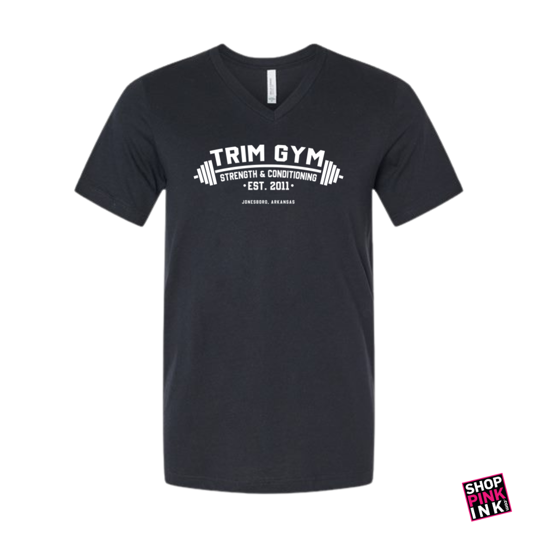 Trim Gym Strength & Conditioning - Logo Revamp - V-Neck - 25020