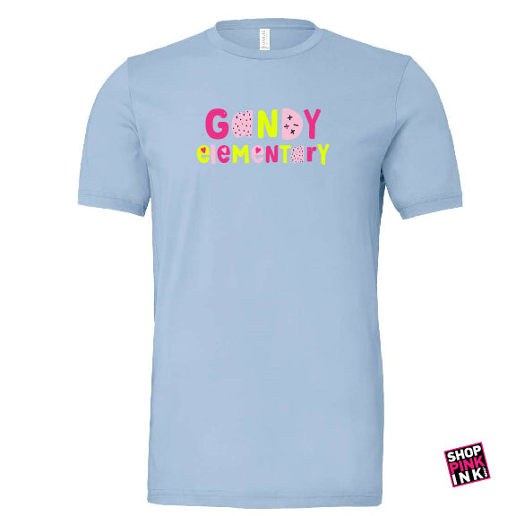 Gandy Elementary - Staff Shirt - Short Sleeve - 23848