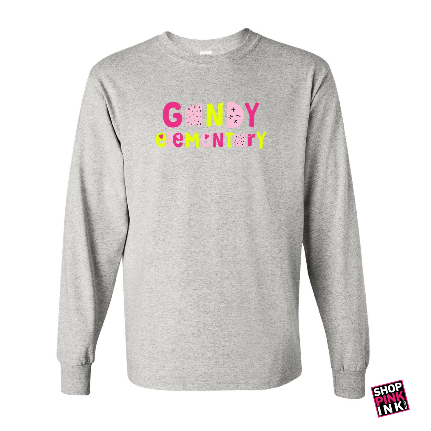 Gandy Elementary - Staff Shirt - Long Sleeve - 23848