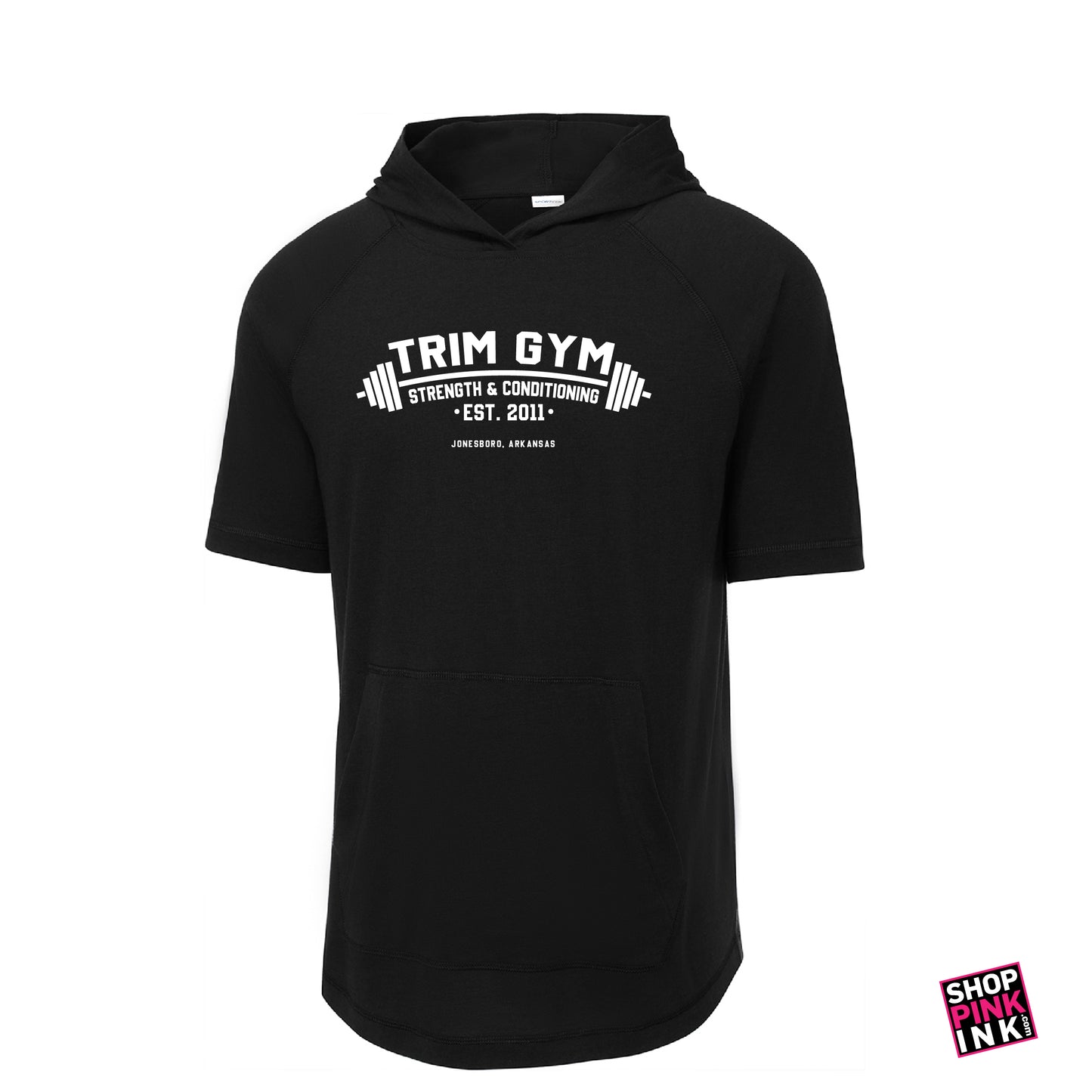 Trim Gym Strength & Conditioning - Logo Revamp - Short Sleeve Hoody - 25020