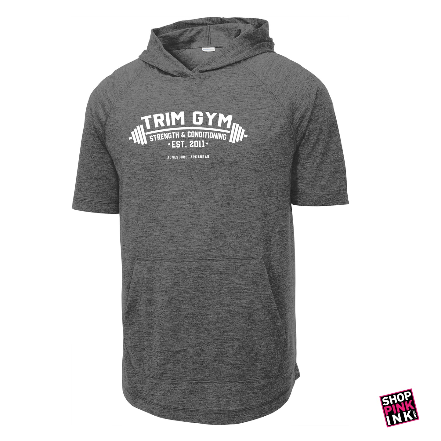 Trim Gym Strength & Conditioning - Logo Revamp - Short Sleeve Hoody - 25020