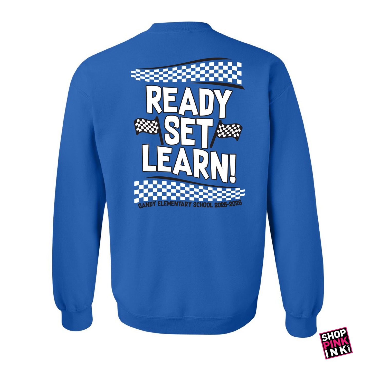 Gandy Elementary - Ready. Set. Learn. - Crewneck - 25697