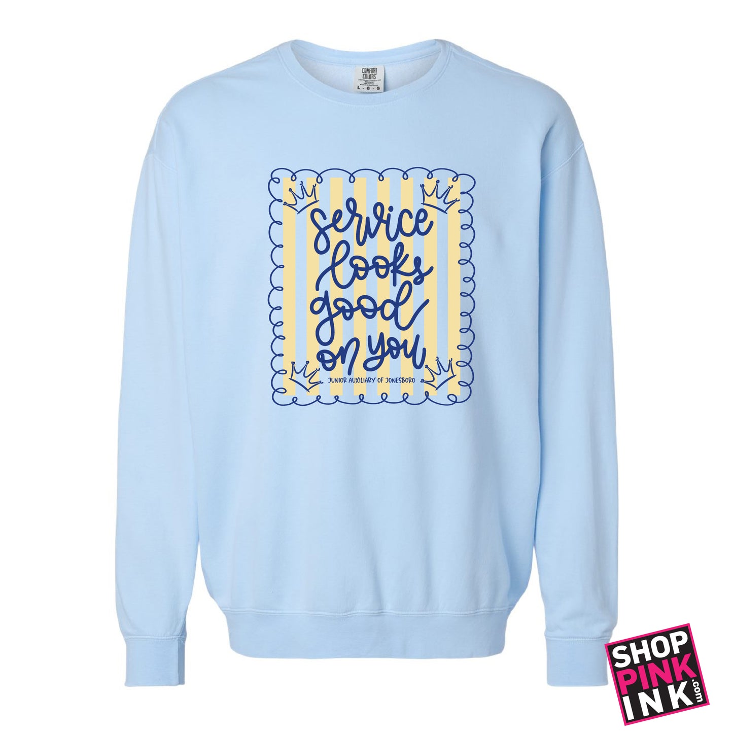 JA of Jonesboro - Service Looks Good On You - Crewneck - 26112
