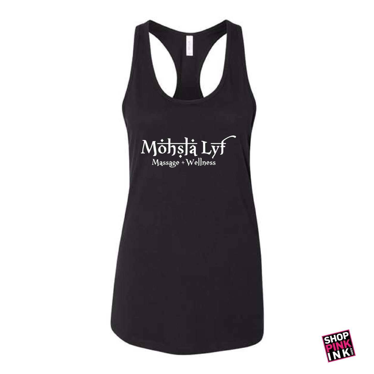Mohsta Lyf Massage & Wellness - Racerback Tank - 20408