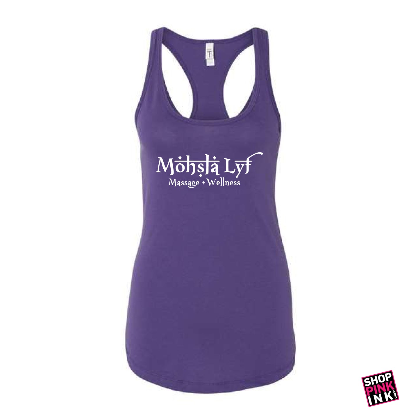 Mohsta Lyf Massage & Wellness - Racerback Tank - 20408