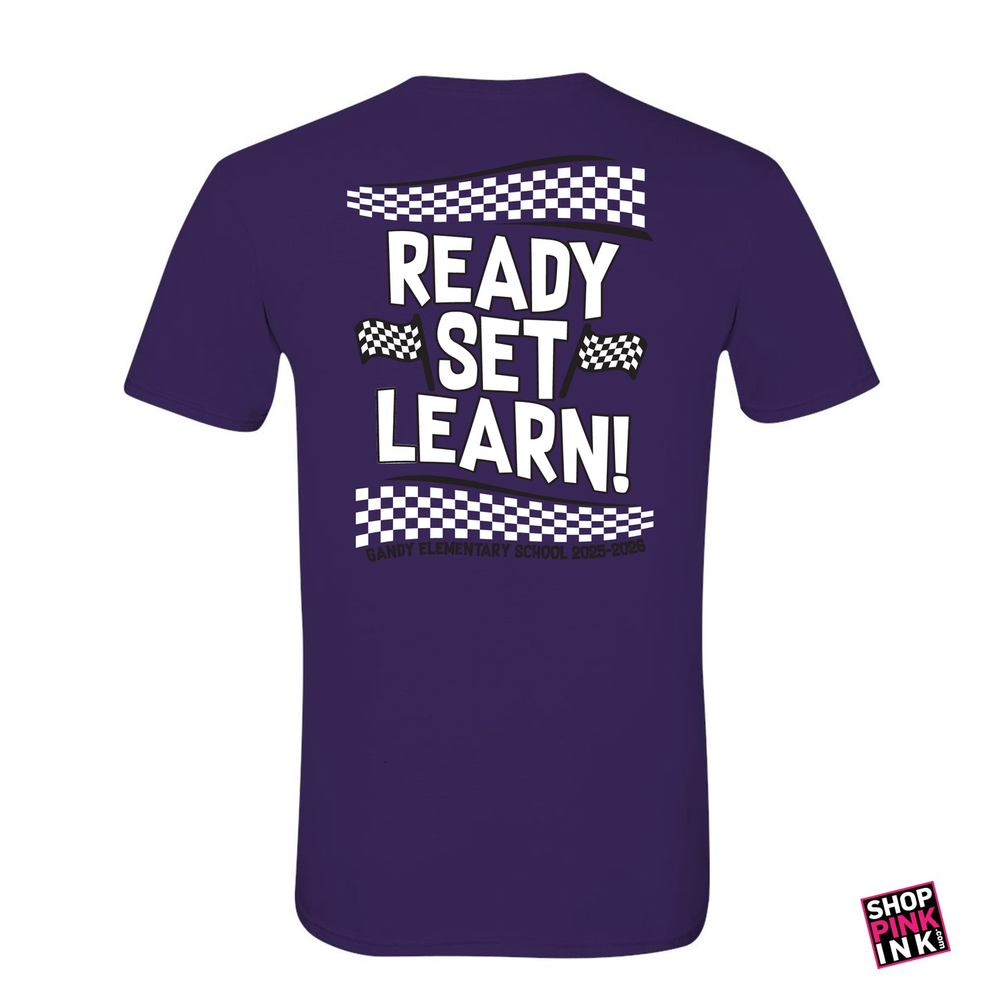 Gandy Elementary - Ready. Set. Learn. - Short Sleeve - 25697
