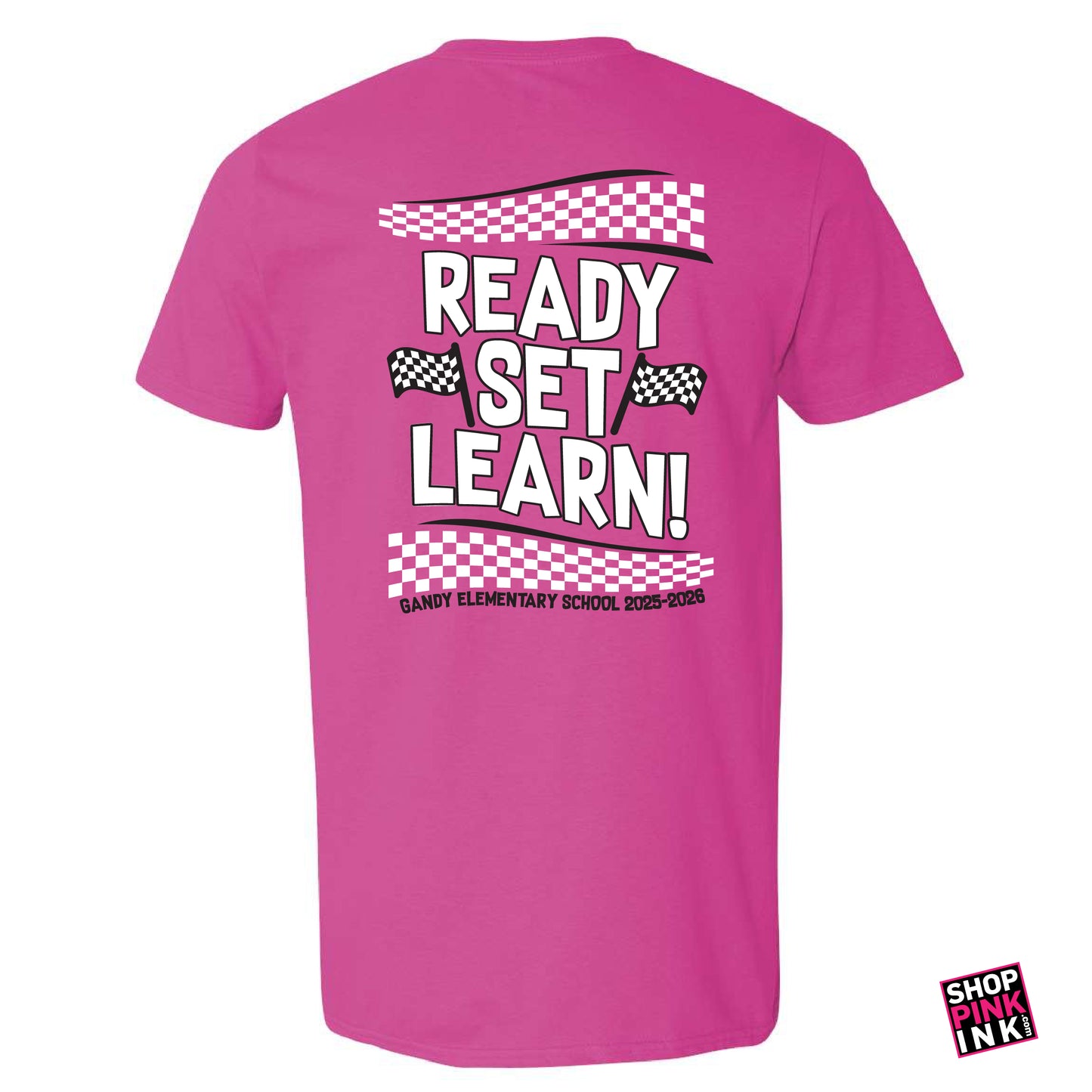 Gandy Elementary - Ready. Set. Learn. - Short Sleeve - 25697