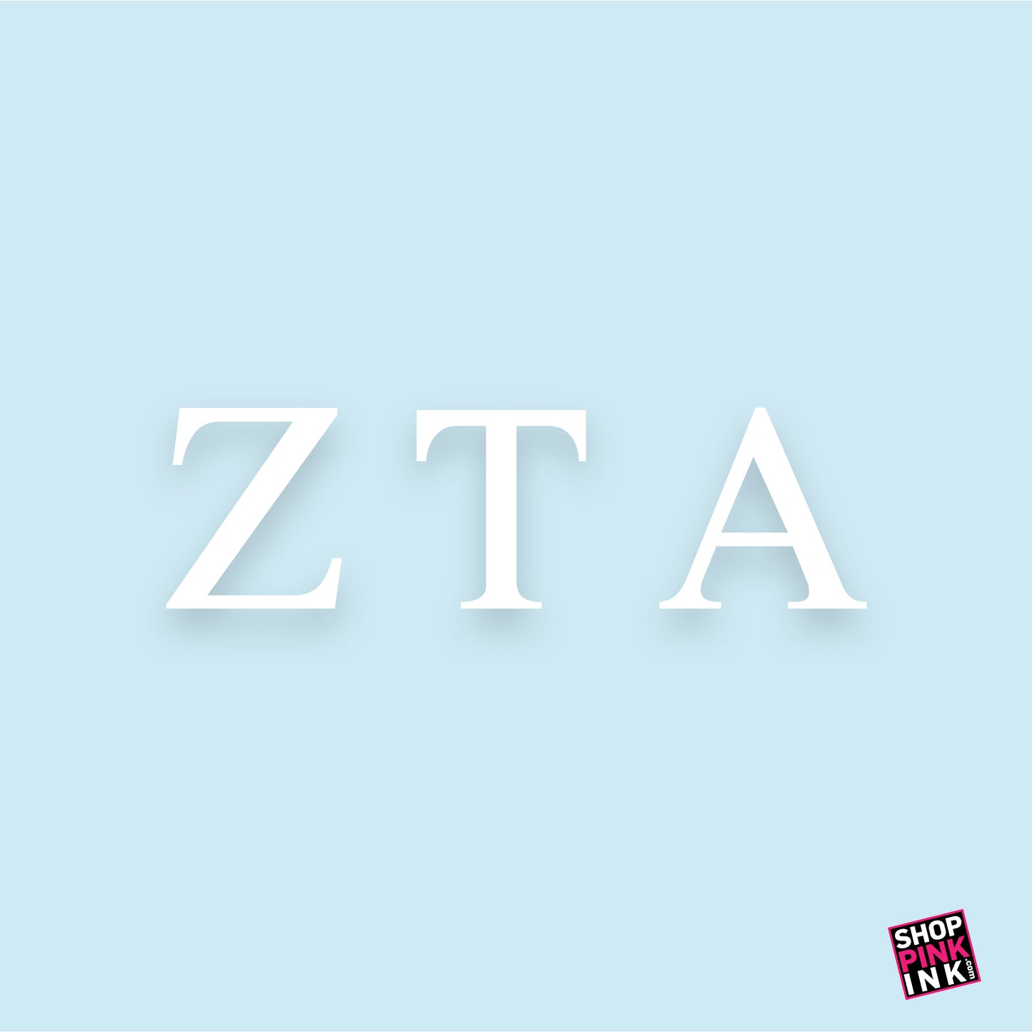 Car Decal - Zeta Tau Alpha