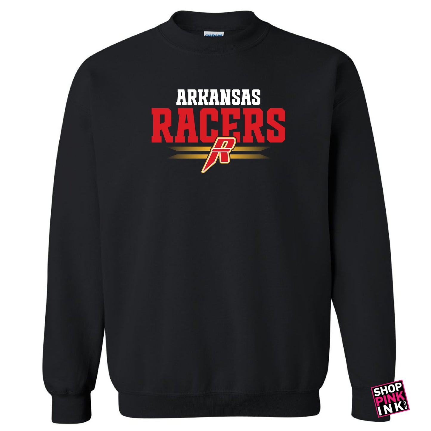 Arkansas Racers - Logo - Crewneck - 25976