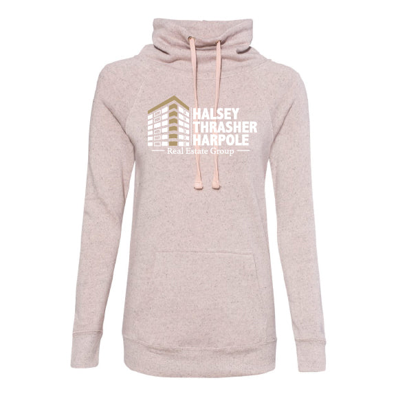 Halsey Thrasher Harpole - Women's Cowl Neck Sweatshirt - 18247