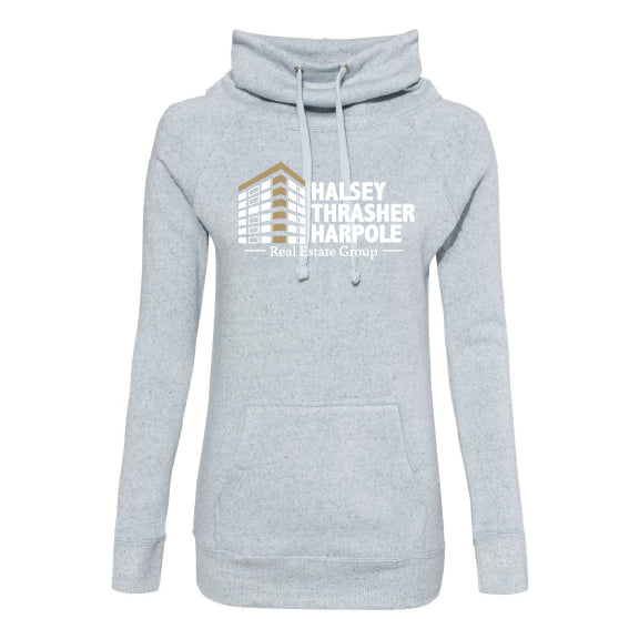 Halsey Thrasher Harpole - Women's Cowl Neck Sweatshirt - 18247