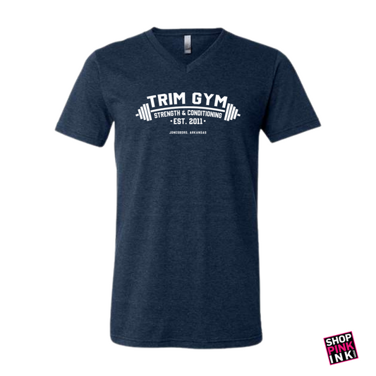 Trim Gym Strength & Conditioning - Logo Revamp - V-Neck - 25020