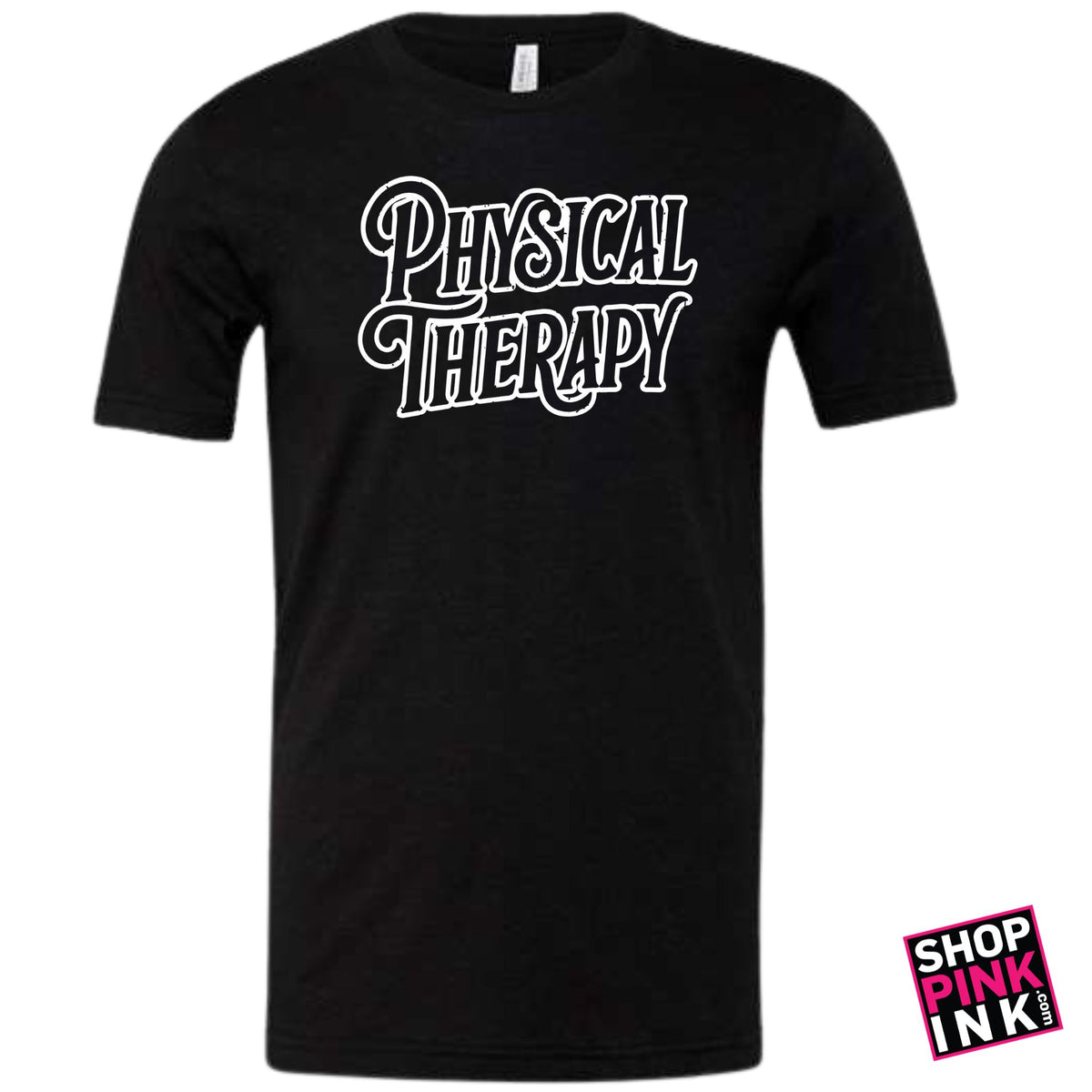 ASTATE - Physical Therapy - Fancy Script - Short Sleeve - 27138