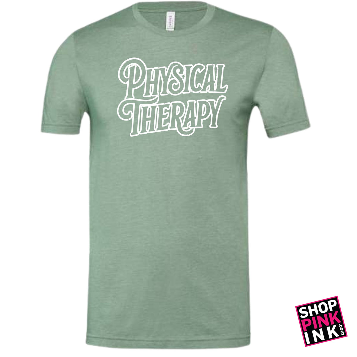 ASTATE - Physical Therapy - Fancy Script - Short Sleeve - 27138