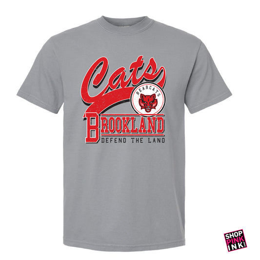 Brookland Schools - Vintage Cats - Short Sleeve - 25811