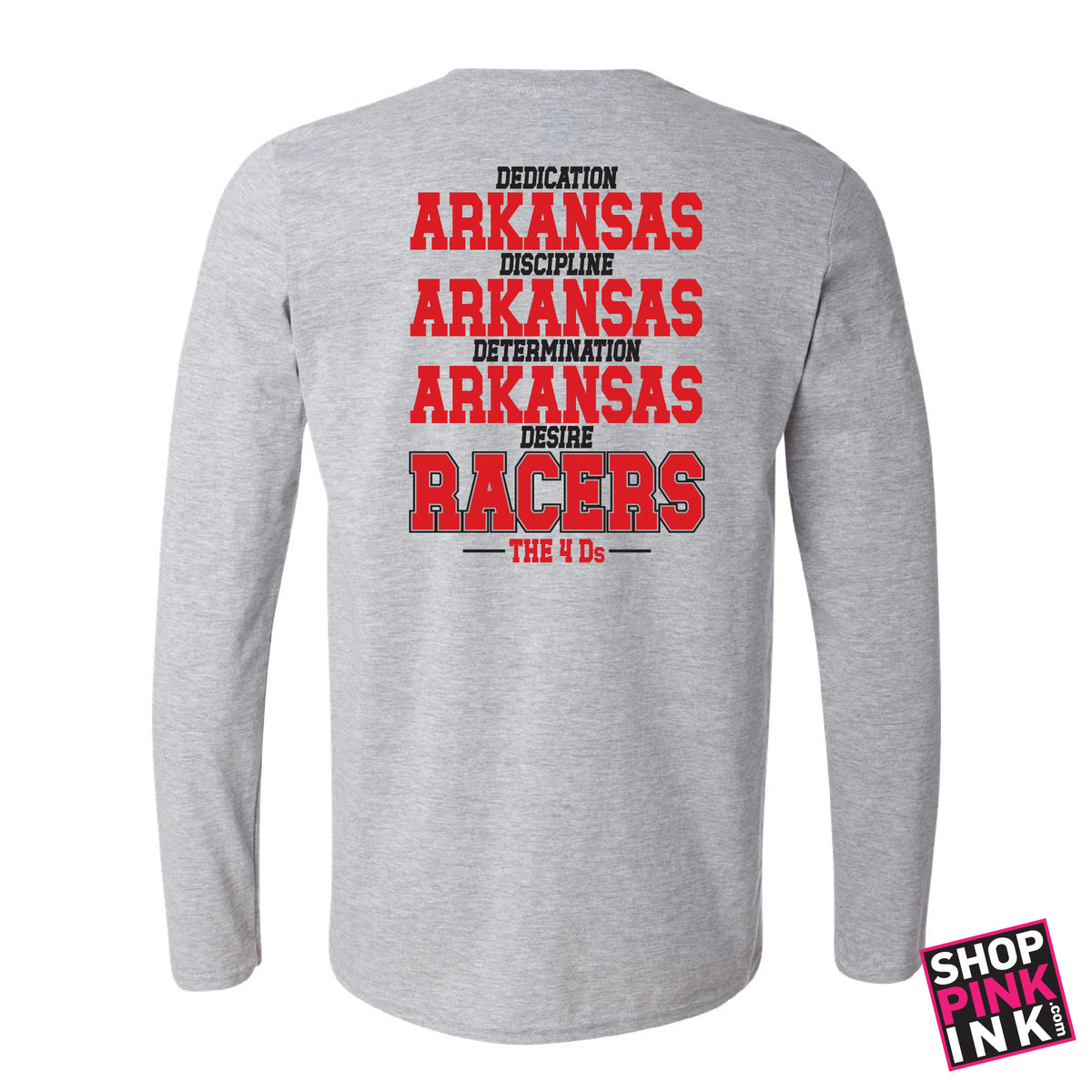 Arkansas Racers - 4 Ds - Long Sleeve - 27171