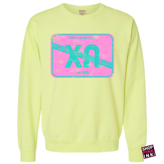 Chi Omega - Endless Summer Crew - 26790