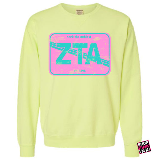 Zeta Tau Alpha - Endless Summer Crew - 26790