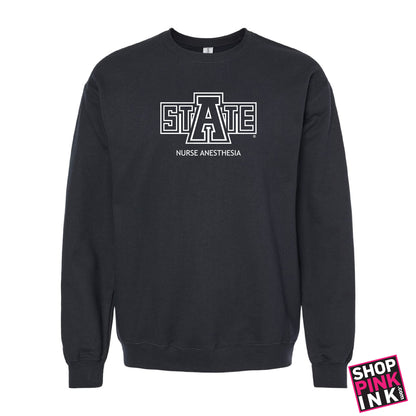 ASTATE - Nurse Anesthesia - stAte - Crewneck - 26192