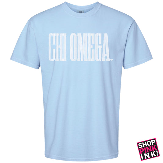 Chi Omega - Striped Love - 26711