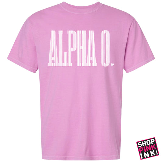 Alpha Omicron Pi - Striped Love - 26711