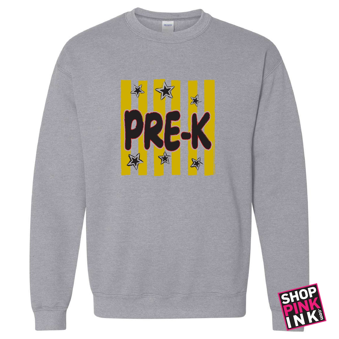 Jonesboro PreK - Stars & Stripes - Crewneck - 26835