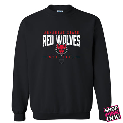 ASTATE - Red Wolves Softball - Crewneck - 26873