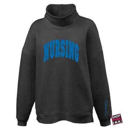 Arkansas Nursing Student Association - NURSING - Oversize Mockneck - 26986