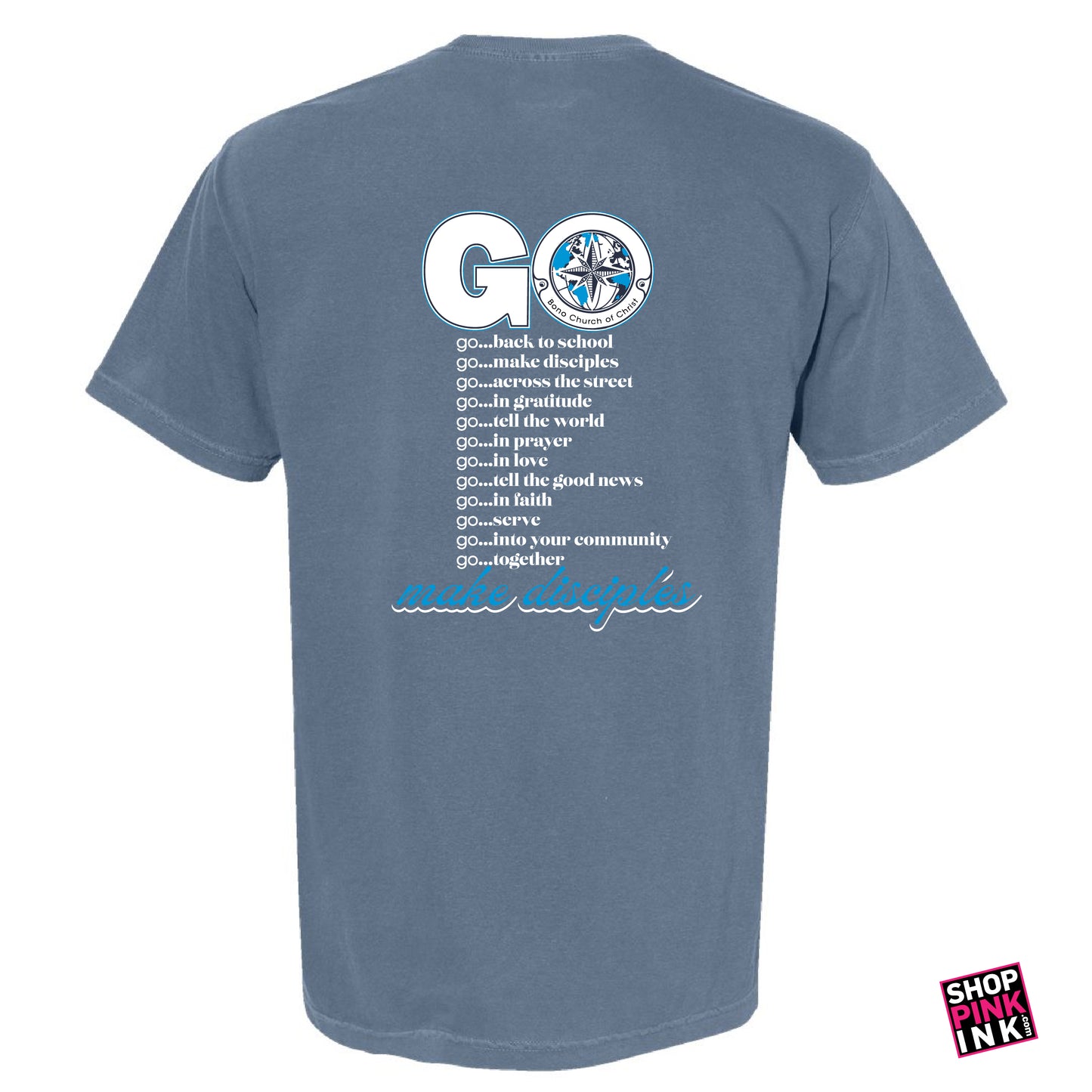 Bono Church of Christ - Short Sleeve POCKET - 27012