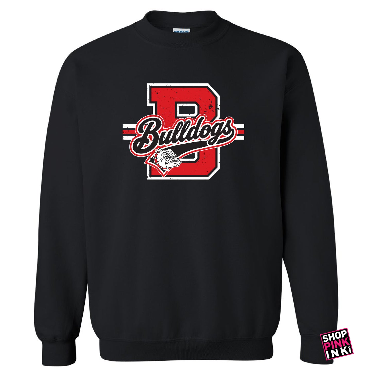 Gandy PTO - Bulldog Letterman - Crewneck - 27024