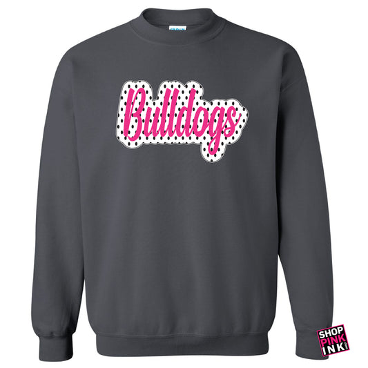Gandy PTO - Bulldog Script - Crewneck - 27039