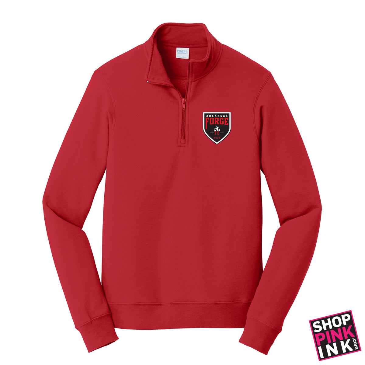 AR Forge - Embroidery Badge - 1/4-Zip Pullover - 27127