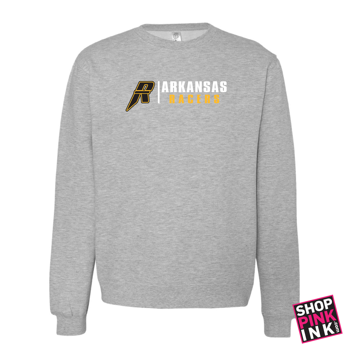Arkansas Racers - Logo - Crewneck - 27169