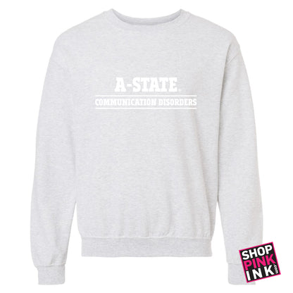 ASTATE NSSLHA - Communication Disorders - Crewneck - 27254