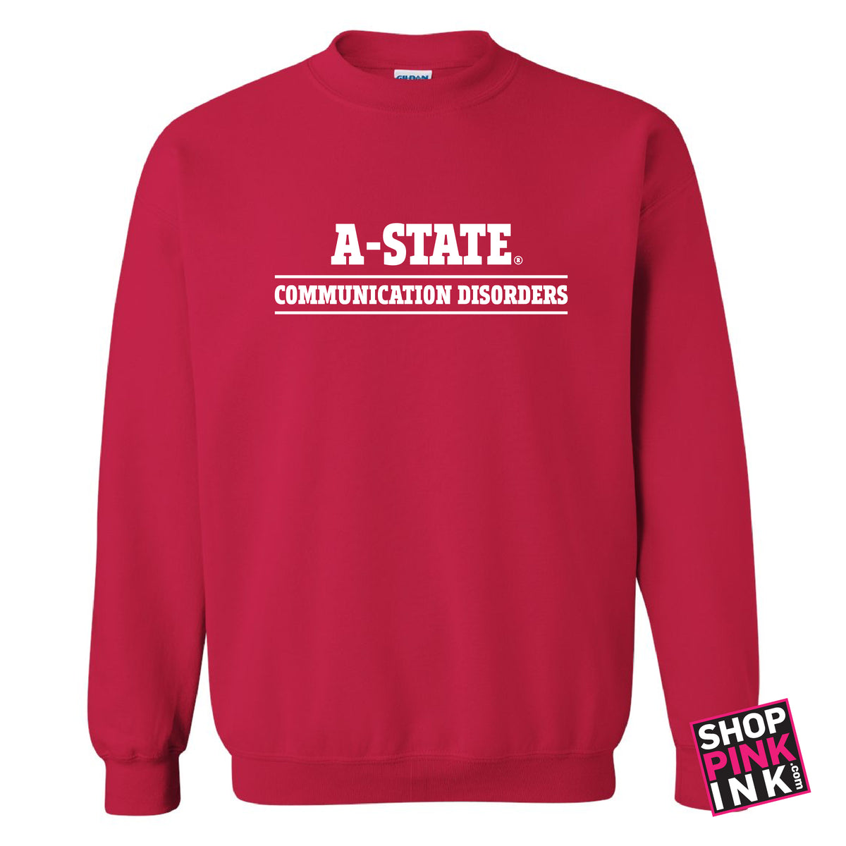 ASTATE NSSLHA - Communication Disorders - Crewneck - 27254
