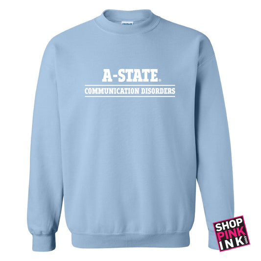 ASTATE NSSLHA - Communication Disorders - Crewneck - 27254