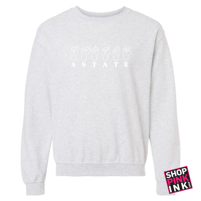 ASTATE NSSLHA - Sign Language - Crewneck - 27256
