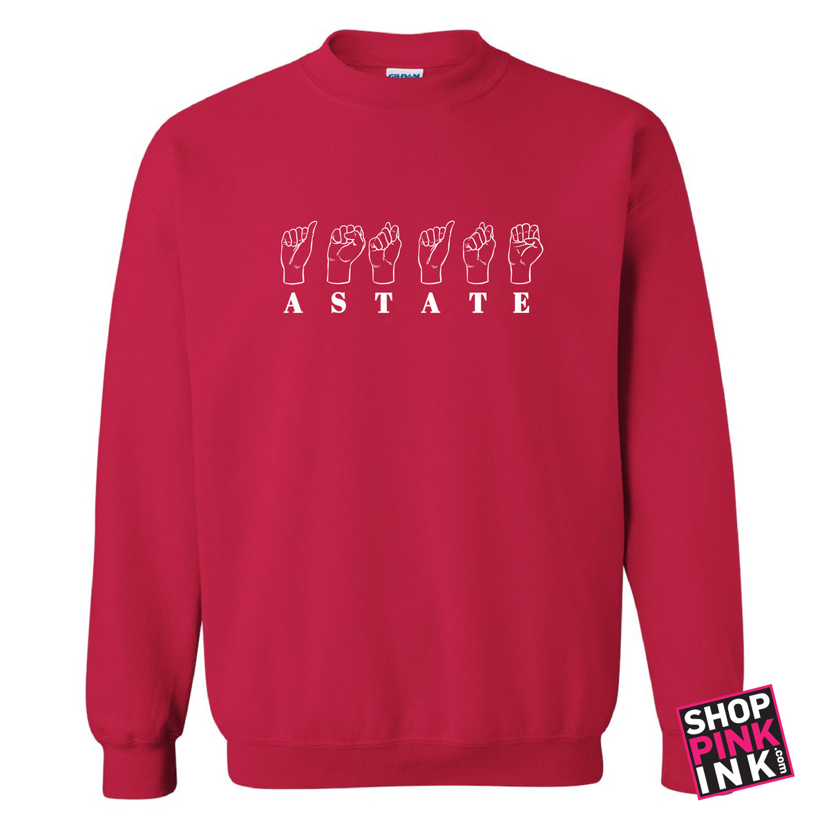 ASTATE NSSLHA - Sign Language - Crewneck - 27256