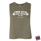 Trim Gym Strength & Conditioning - Logo Revamp - Racerback Crop Tank - 25020