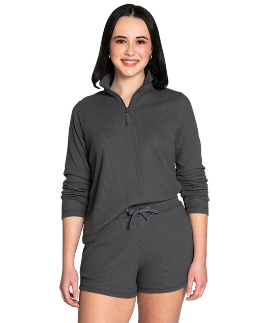 WOMEN’S LIGHTWEIGHT WAFFLE SHORTS
