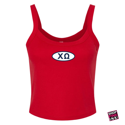 Chi Omega - Patch Tank - 25234