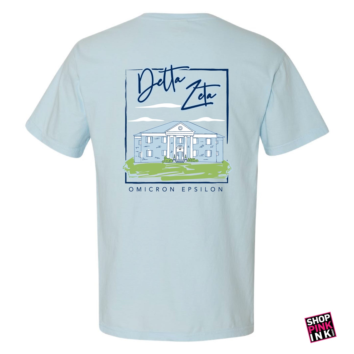 Delta Zeta - Blue Sorority House - PI 22752
