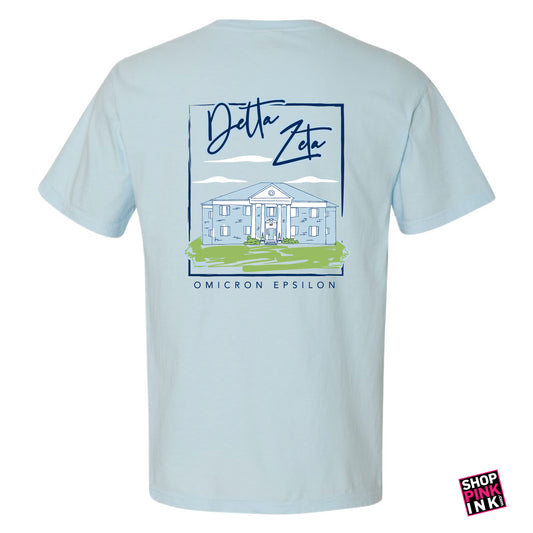 Delta Zeta - Blue Sorority House - PI 22752