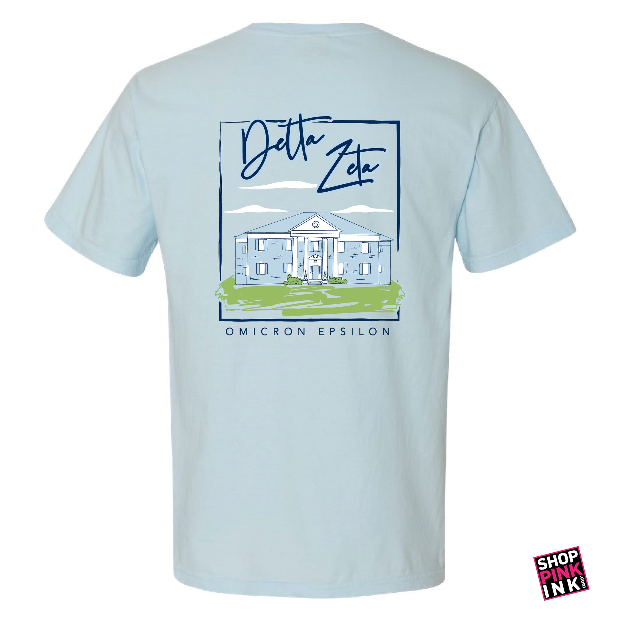 Delta Zeta - Blue Sorority House - PI 22752